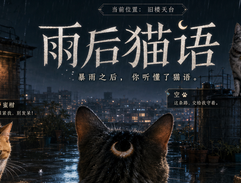 雨后猫语主视觉镜头缩略图